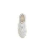 White Rubber Low Top Sneakers