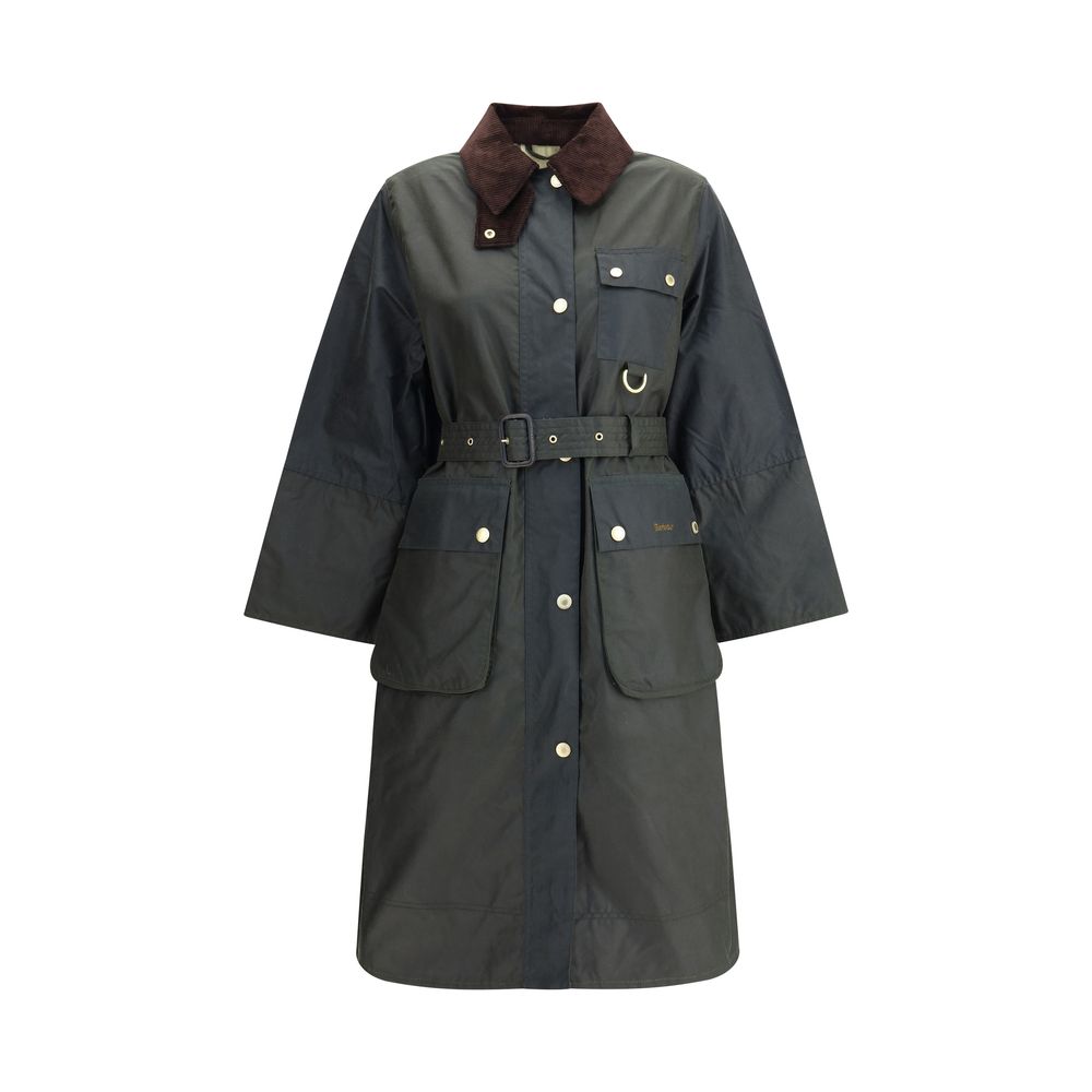 Green Cotton Coat