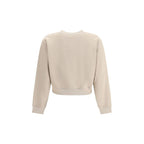 Beige Cotton Sweatshirt