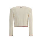 Cream Fleece Wool Cardigan