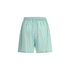 Green Copper Bermuda Shorts
