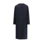 Black Cashmere Coat