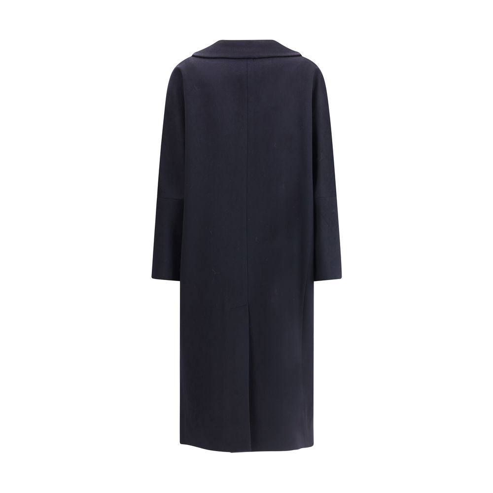 Black Cashmere Coat