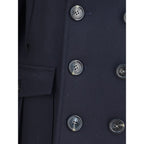 Blue Wool Coat