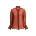 Orange Copper Dress Shirt