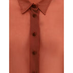 Orange Copper Dress Shirt