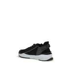 Gray Calf Leather Bos Taurus Athletic Sneakers