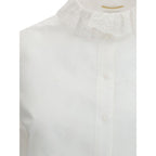 White Cotton Dress Shirt