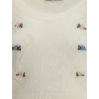 White Mohair Sweatshirt