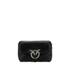 Black Calf Leather Bos Taurus Shoulder Bag