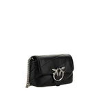 Black Calf Leather Bos Taurus Shoulder Bag