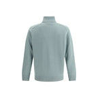 Green Fleece Wool Turtleneck