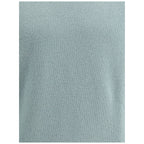 Green Fleece Wool Turtleneck