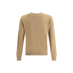 Beige Fleece Wool Sweatshirt