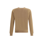 Beige Fleece Wool Sweatshirt