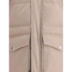Beige Cashmere Coat