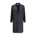 Black Polyester Coat