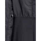 Black Polyester Bomber