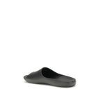 Black Rubber Slippers