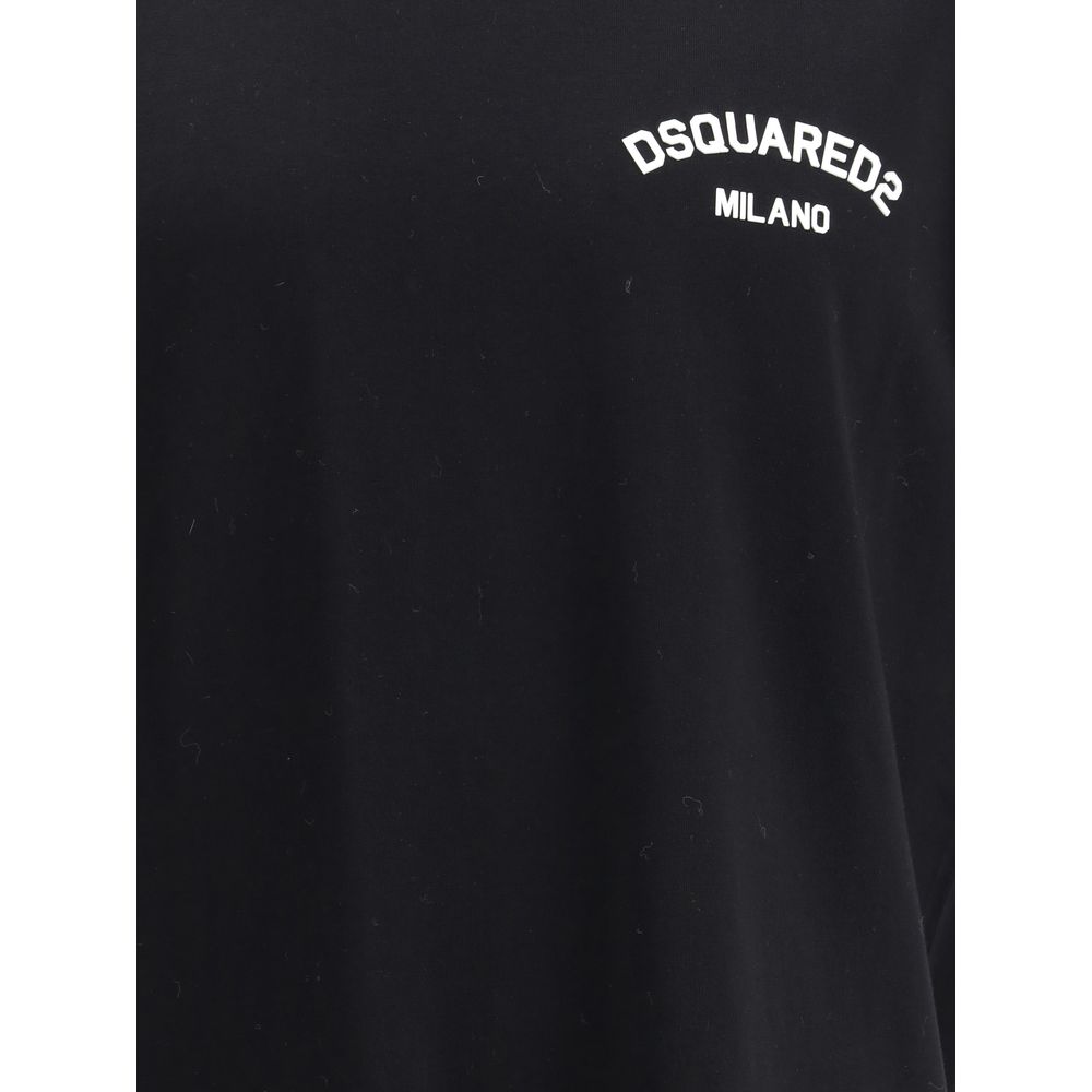 Black Cotton T-Shirt