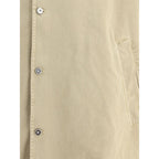 Beige Cotton Clothing