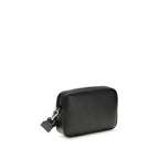 Black Leather Shoulder Bag