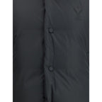 Black Polyamide Full-Length Jacket