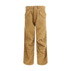Brown Cotton Cargo Pants
