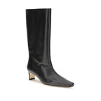 Black Lamb Ovis Aries Aries High Heel Boots