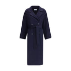 Blue Wool Coat
