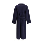 Blue Wool Coat