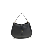 Black Calf Leather Bos Taurus Shoulder Bag