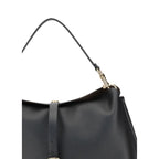 Black Calf Leather Bos Taurus Shoulder Bag