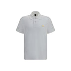 White Cotton Polo Shirt