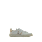 White Calf Leather Bos Taurus Low Top Sneakers