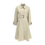 Beige Cotton Coat