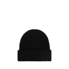 Black Wool Beanie