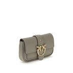 Gray Calf Leather Bos Taurus Shoulder Bag