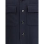 Blue Cashmere Coat