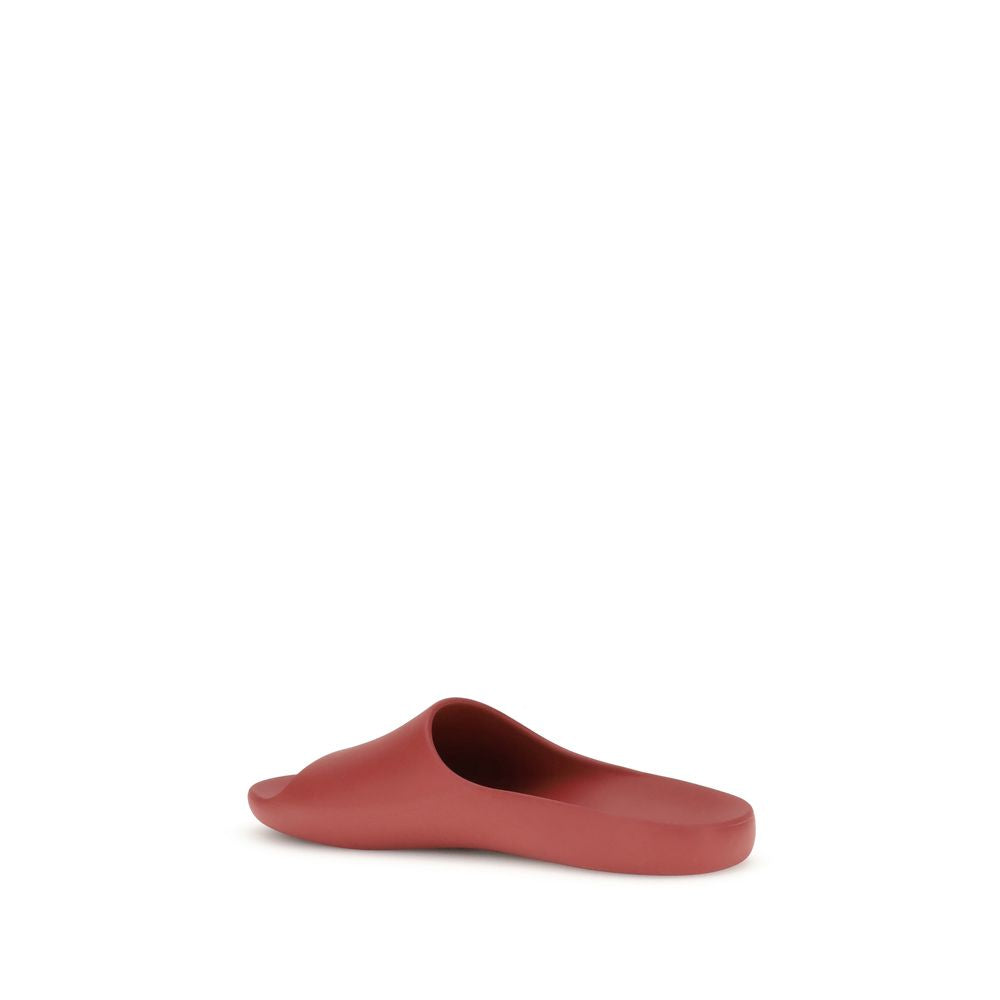 Red Rubber Slippers