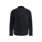 Black Polyester Coat