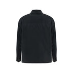 Black Polyester Coat
