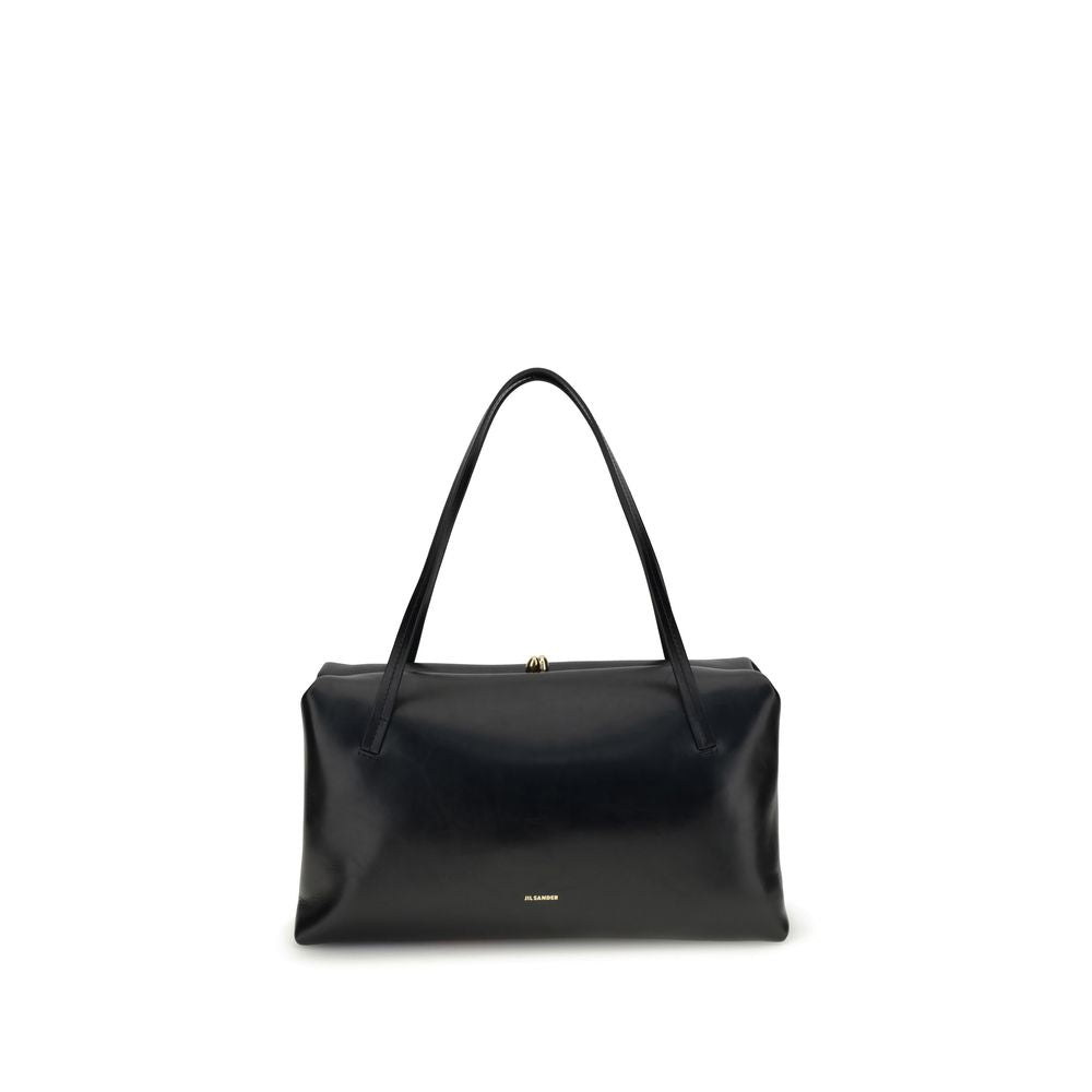 Black Calf Leather Bos Taurus Shoulder Bag