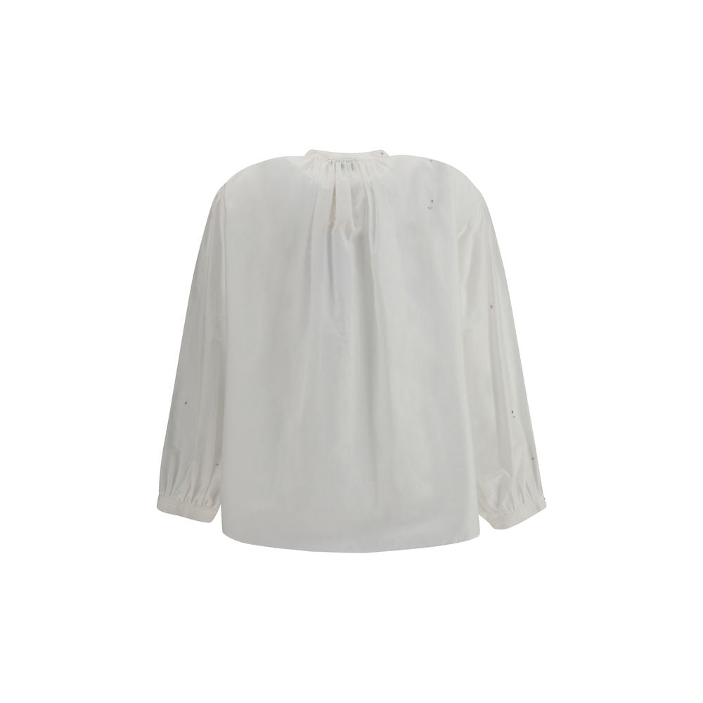 White Cotton Blouse