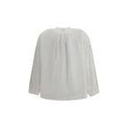White Cotton Blouse