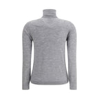 Gray Cashmere Turtleneck