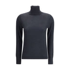 Black Cashmere Turtleneck