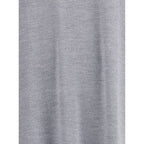 Gray Wool Casual Dress