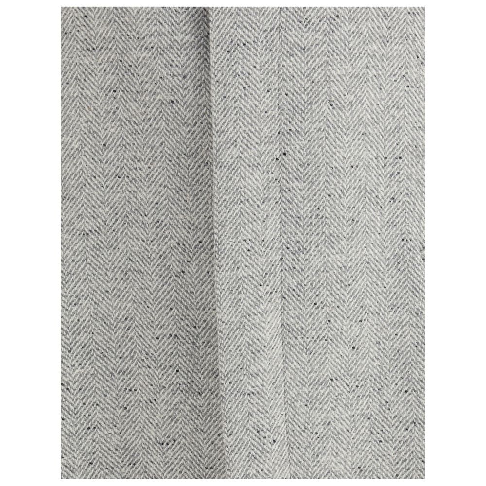 Gray Fleece Wool Coat