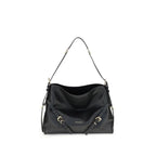Black Calf Leather Bos Taurus Shoulder Bag